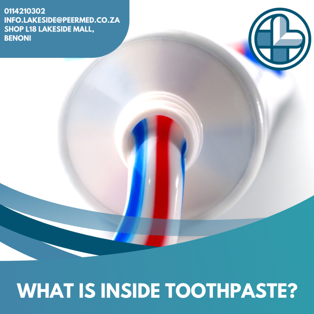 WHAT DOES TOOTHPASTE CONTAIN? Peermed Dental Benoni